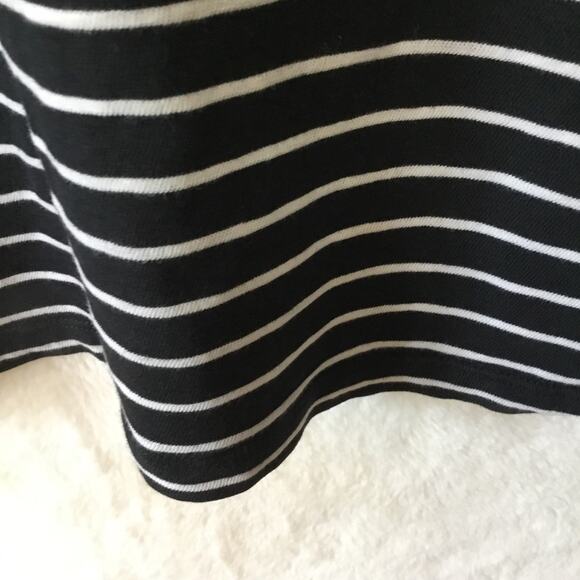 J.Crew Black with White Striped Long Sleeve Top - Picture 5 of 11